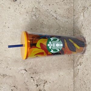 Starbucks 2022 Summer Multi Flowers 24oz Acrylic Tumbler
